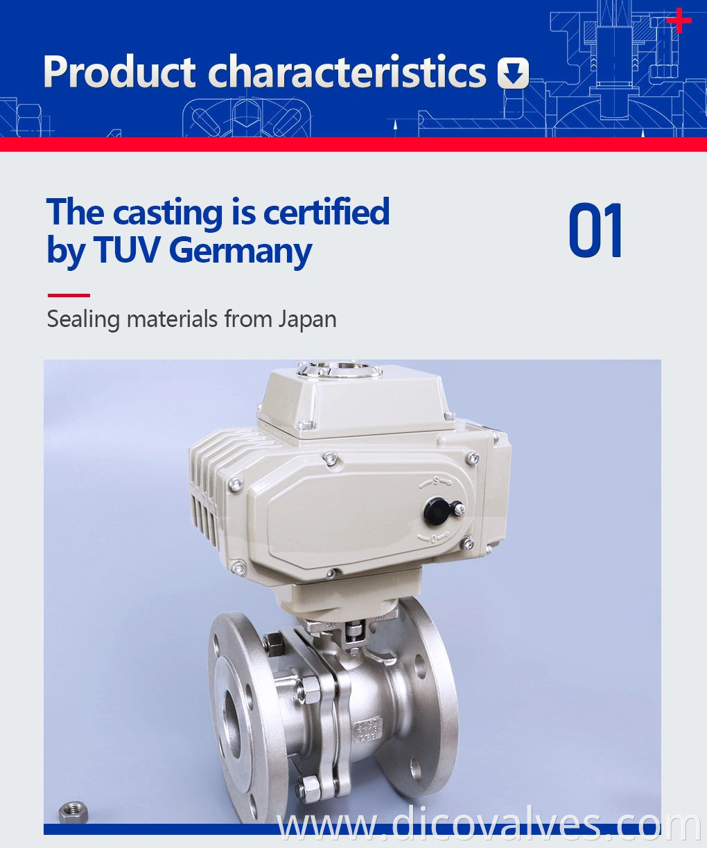 CE ISO Ts DIN Pn16 Stainless Steel with ISO5211 Pad Industrial 2PC Floating Ball Valve